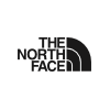 logo de la marca lider en categoria outdoors The North Face. representada por grupo Axo